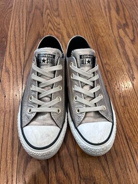 Converse Metallic Low Top Sneakers - 5